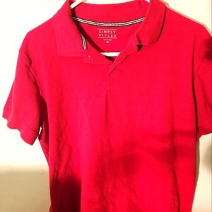Simply Styled mens polo shirt size XL